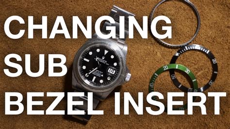 how to replace bezel insert rolex submariner|rolex submariner bezel replacement cost.